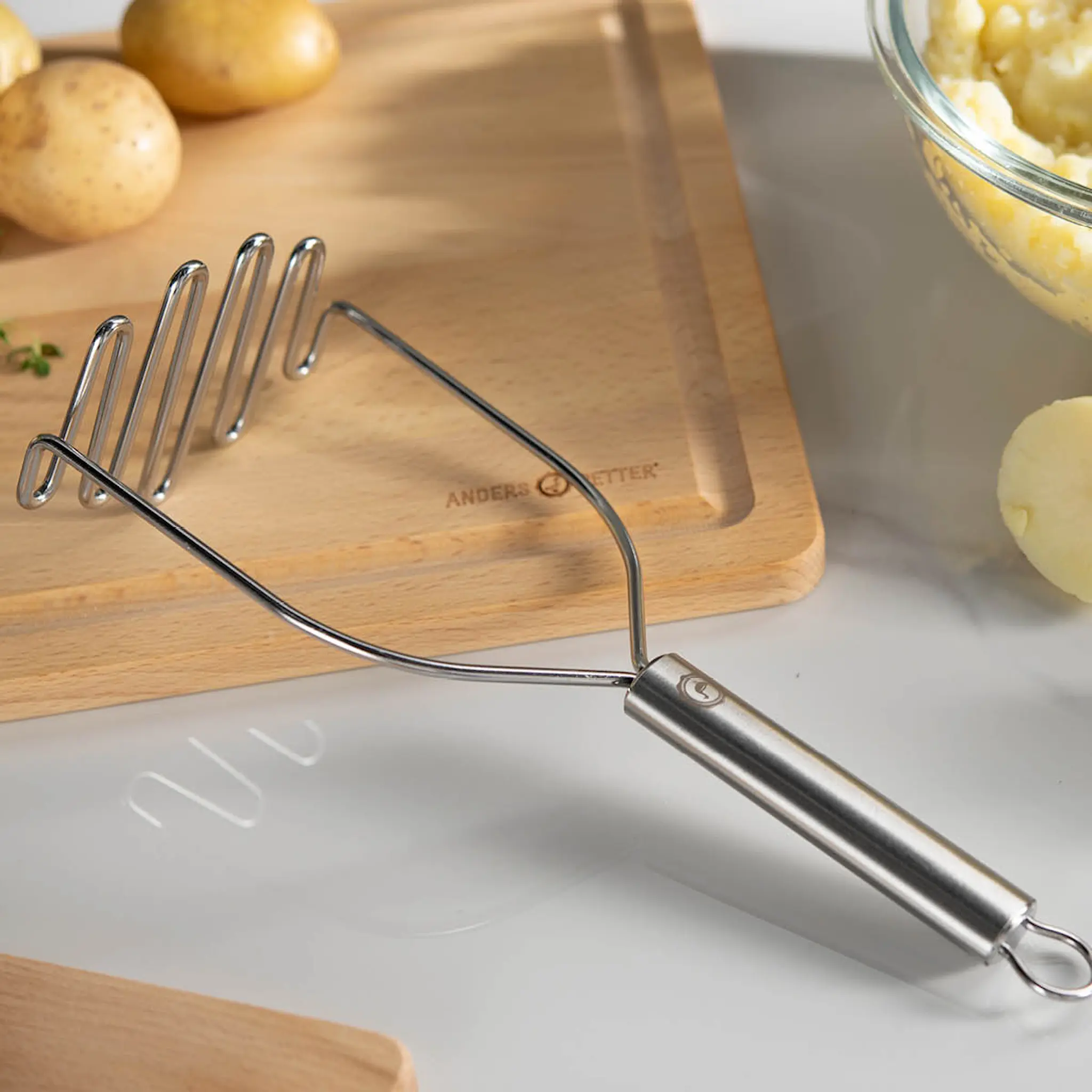 Anders Petter Steel Essentials potatisstöt 27 cm stål