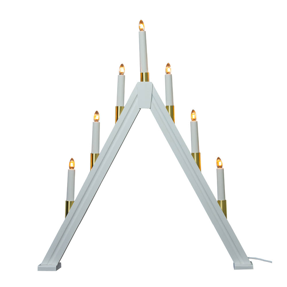 Aneta Lighting Halland adventsstake 59 cm hvit