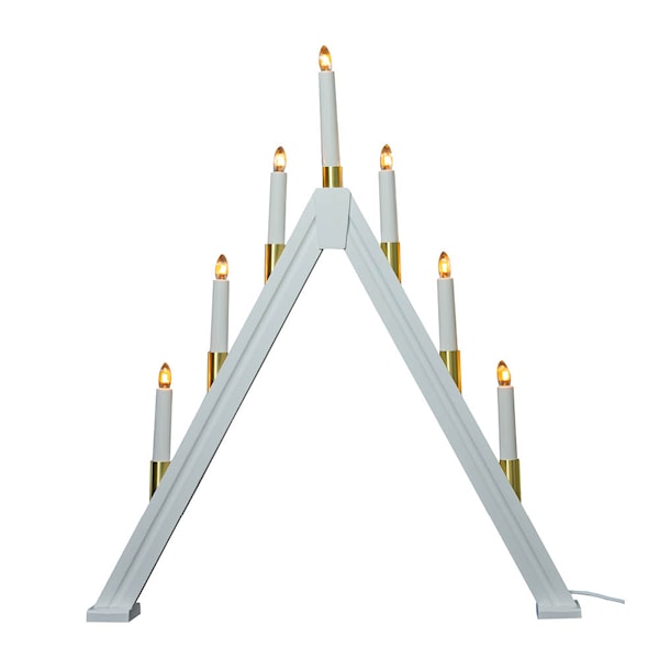 Halland adventsljusstake 59 cm vit