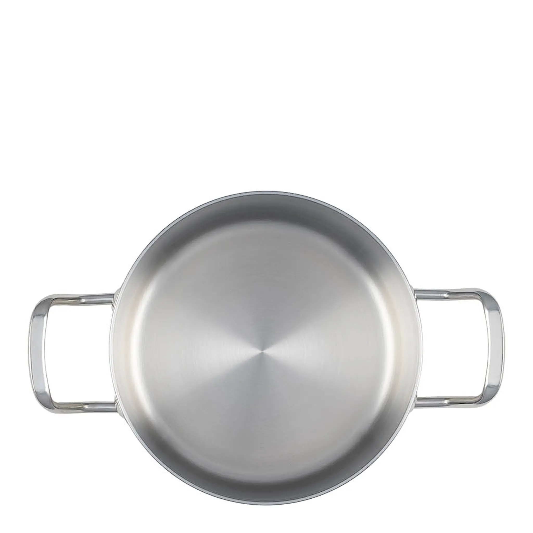 Heirol Steely Classic Triply gryta med lock 20 cm 3 L
