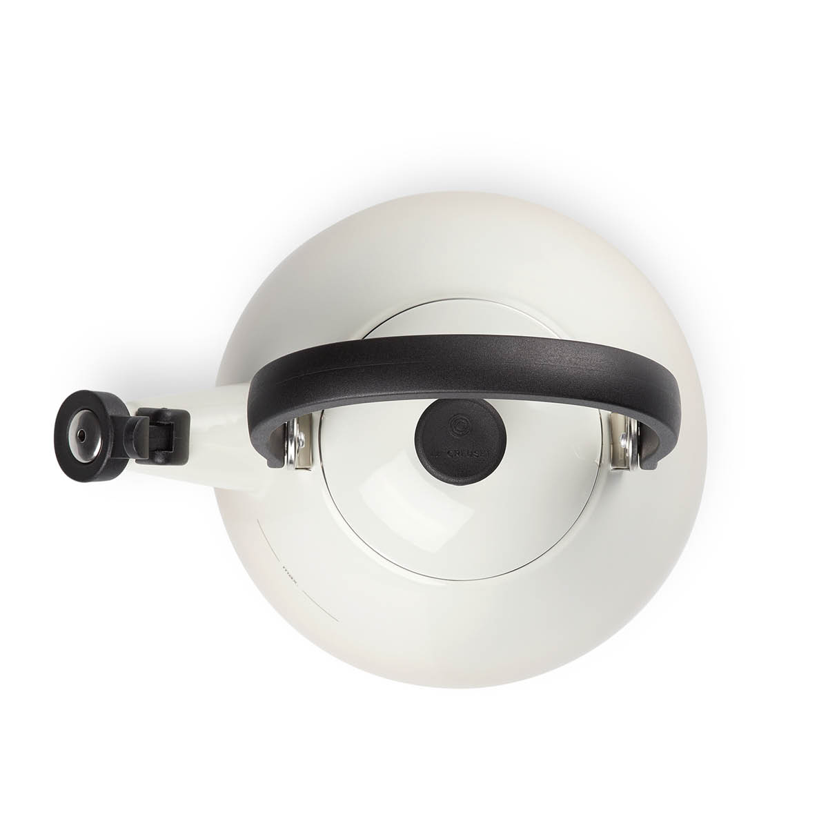 Le Creuset Kone Vattenkittel med vissla 1,6 L Meringue