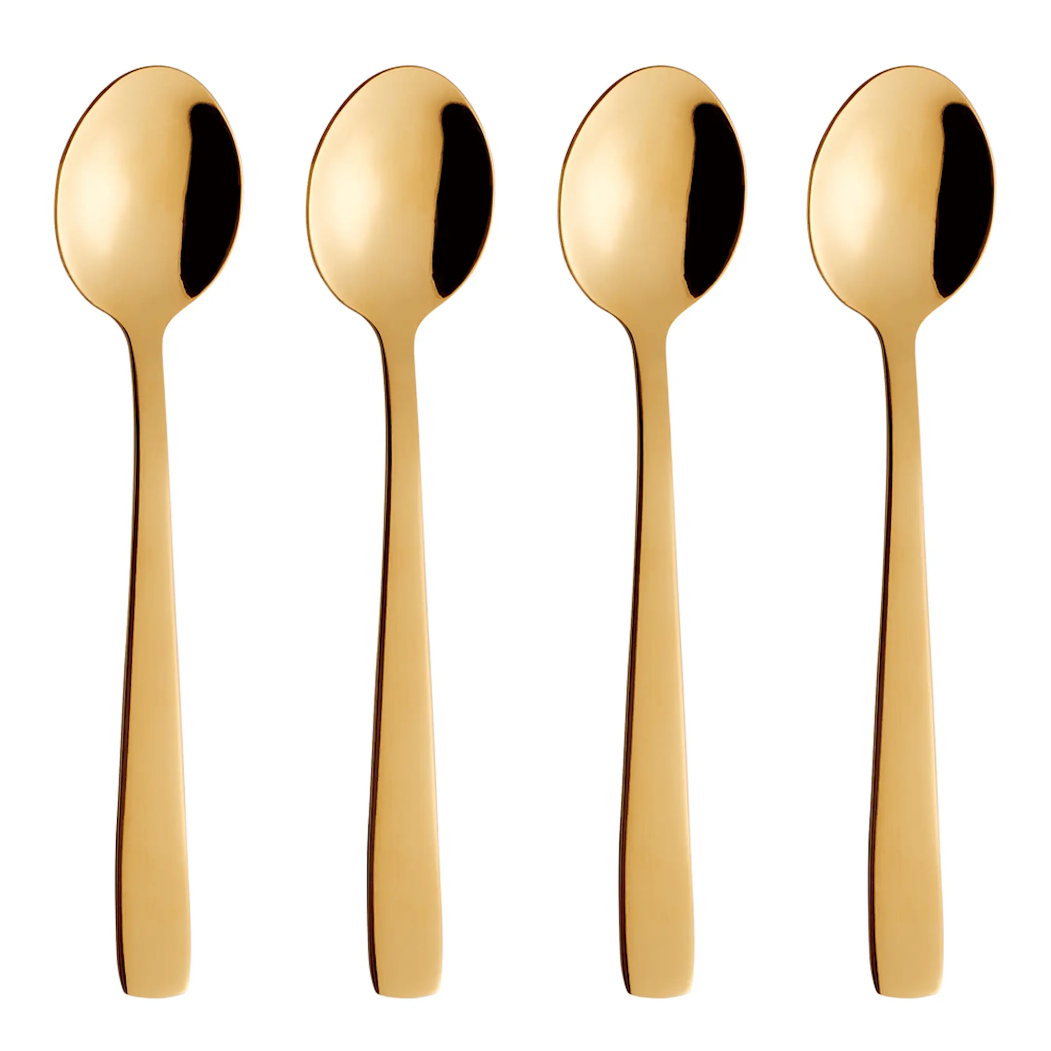 Aida RAW Kaffesked 4-pack Guld
