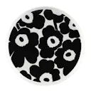 Oiva Unikko tallrik 25 cm vit/svart