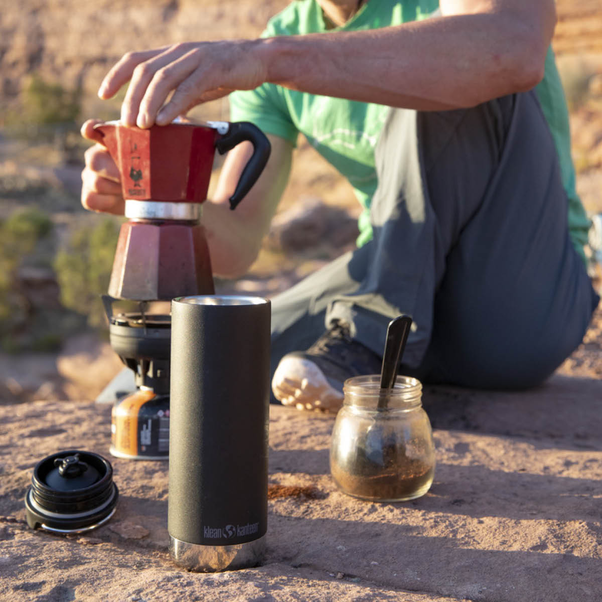 Klean Kanteen TK Wide Temosmuki 47,3 cl Musta