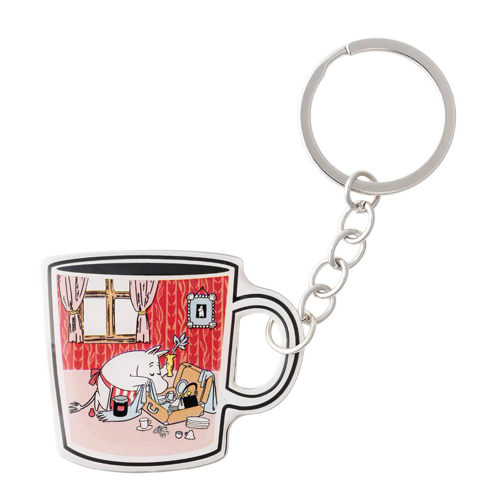 Moomin Arabia Mumin nyckelring Redo för semester