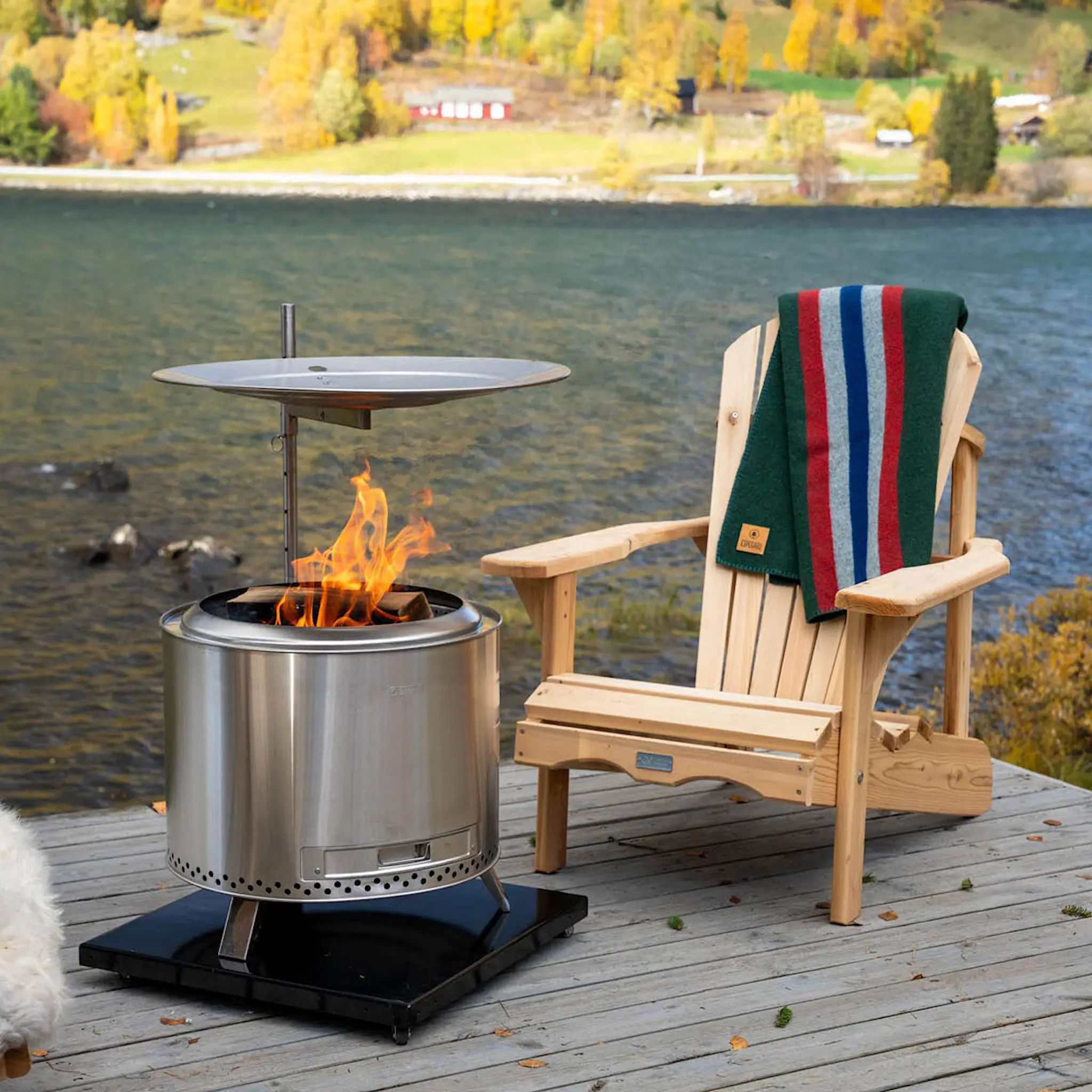 Espegard Monitasoteline tulisijaan