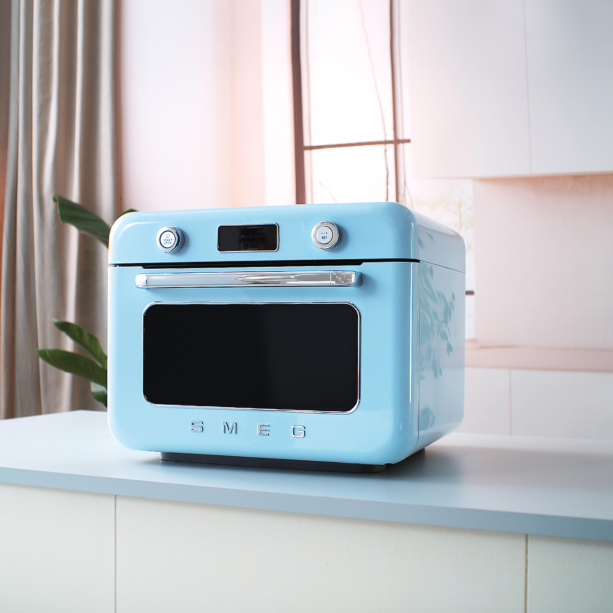 Smeg Smeg Erillinen yhdistelmäuuni COF01 Pastellinsininen