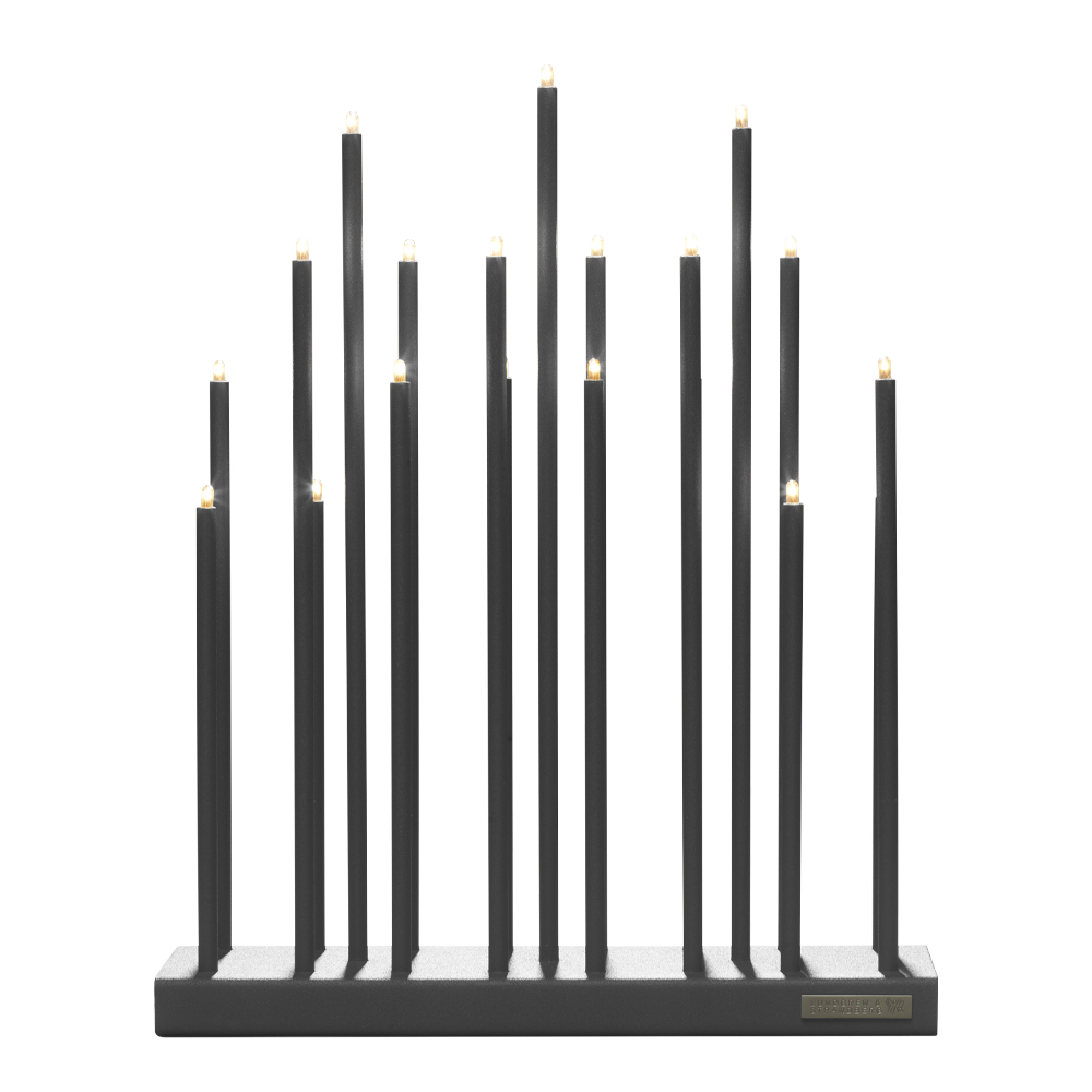 Smak Design Elflugan Ljusstake Grande 50x12,5 cm Antracit