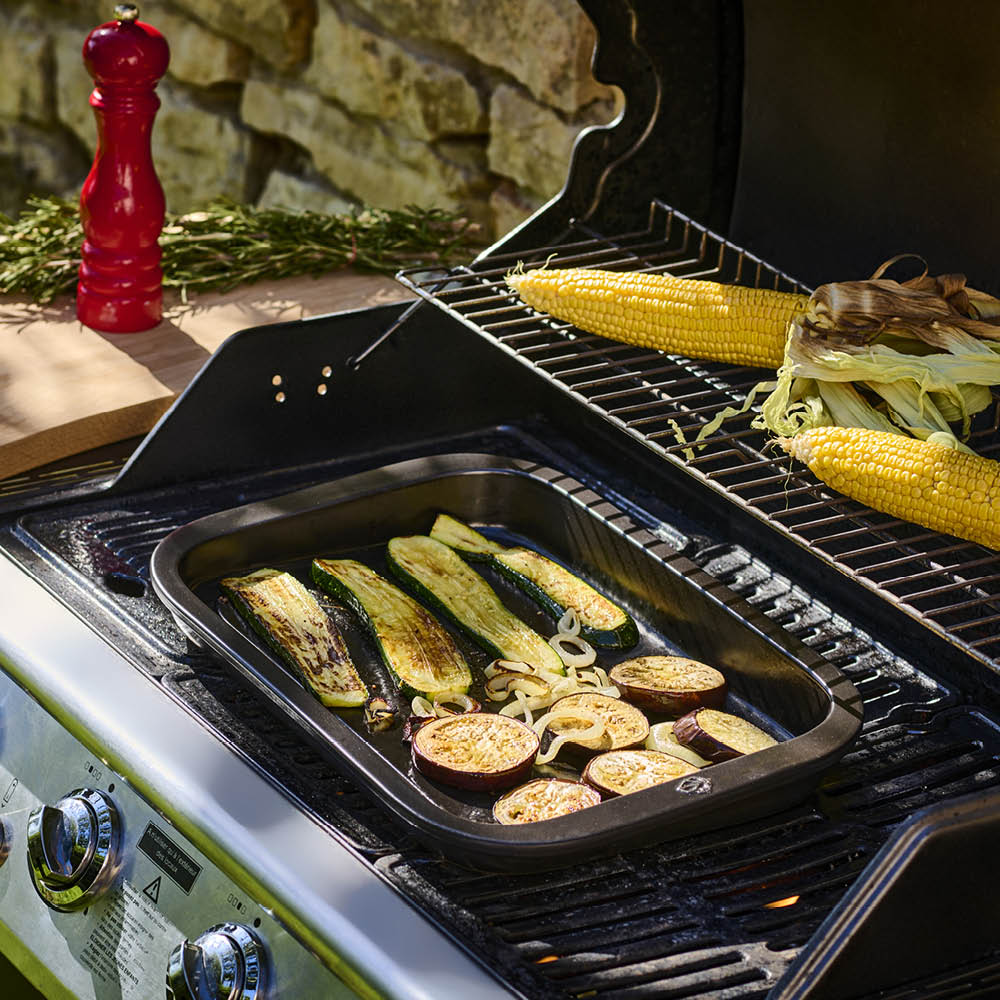 Peugeot Grill2Table ugnsform rektangulär 43 cm svart