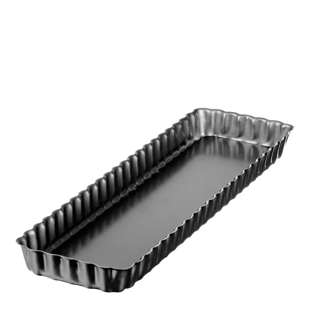 Baking Piirakkavuoka irtopohjalla 36,5x10,5 cm Hiiliteräs