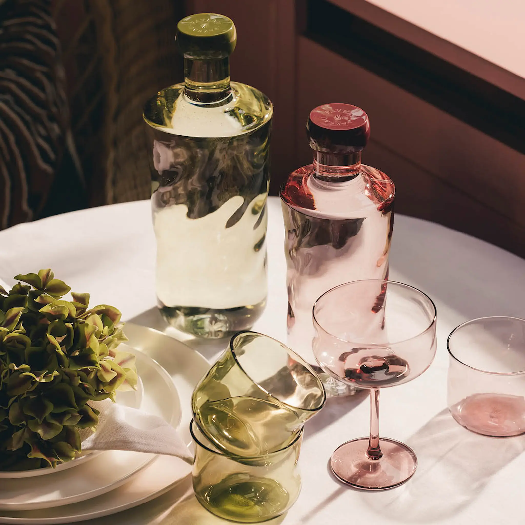 Paveau Swirl flaske large 1,25L Moss