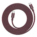Cable 1 Bauhaus Archiv USB-C till USB-C kabel 2 m Mulberry Red