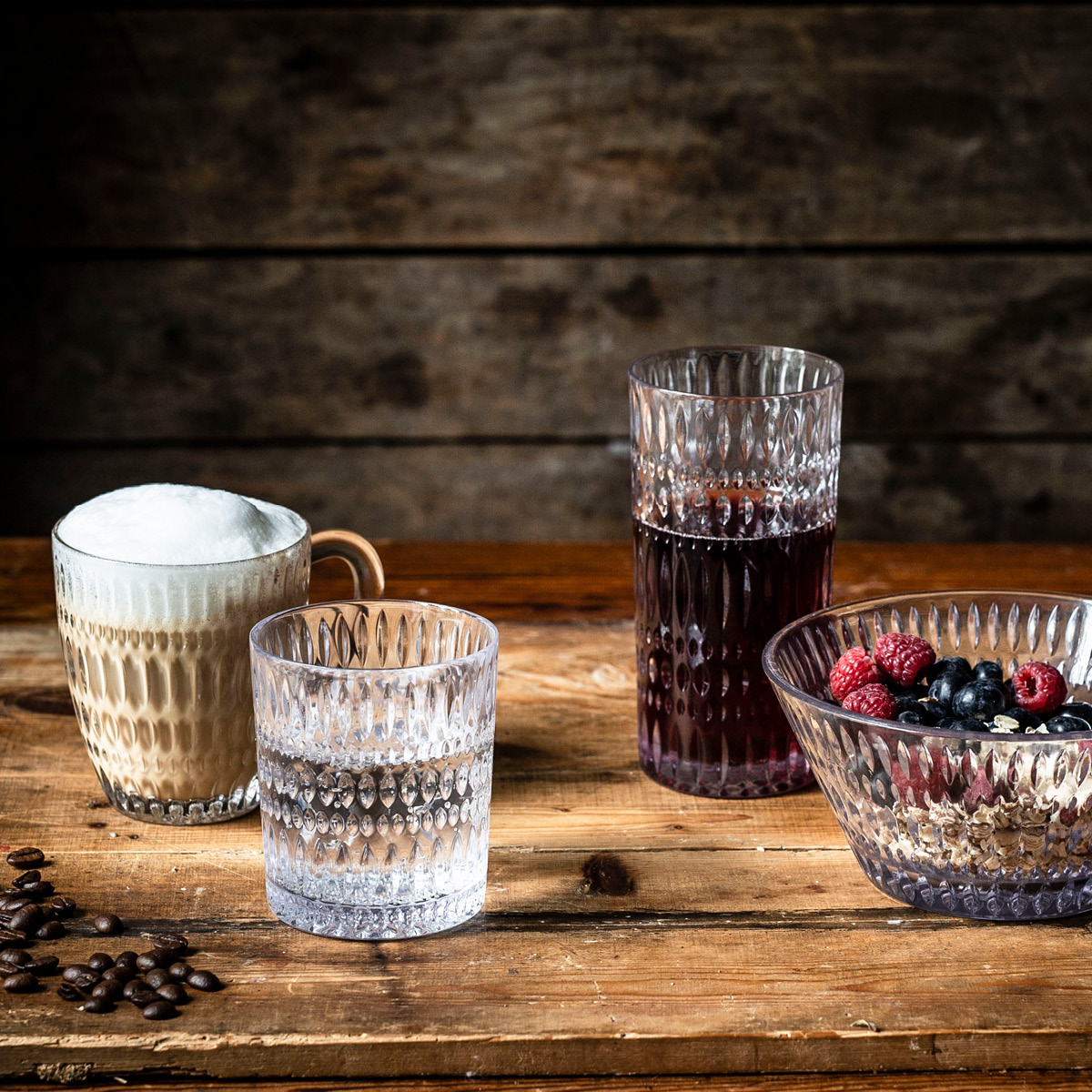 Nachtmann Ethno Muki 39 cl 2 kpl Kirkas