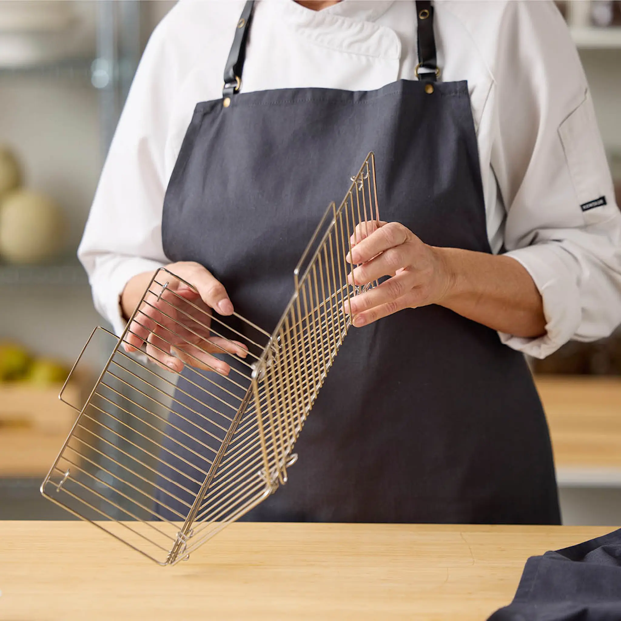 Blomsterberg Avkylningsgaller hopfällbart 48x32,5 cm stål