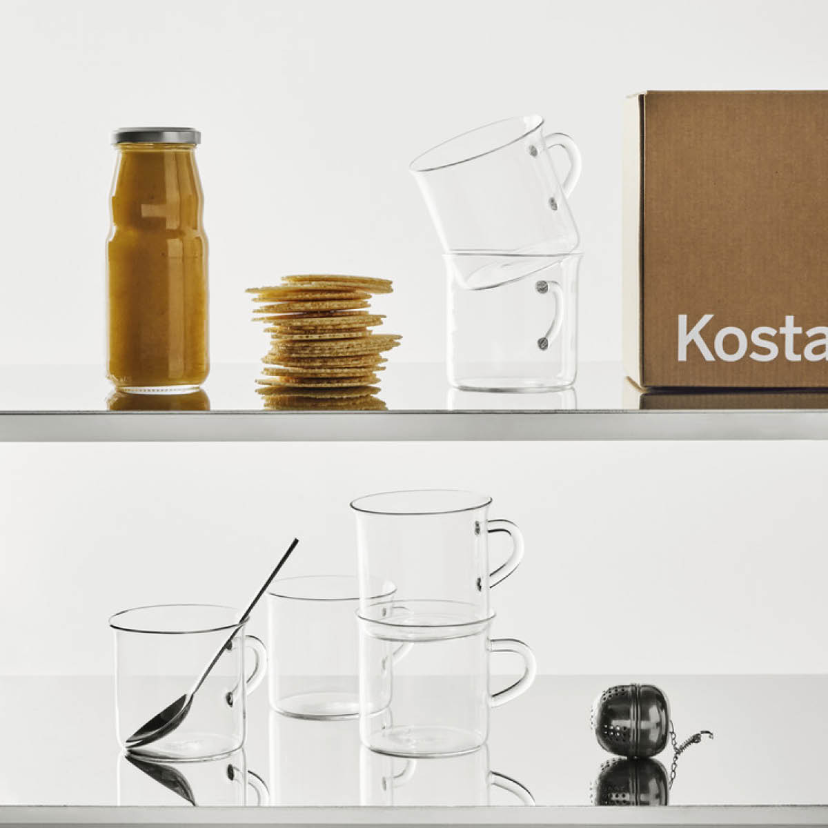 Kosta Boda Innocent Muki 36 cl 4 kpl