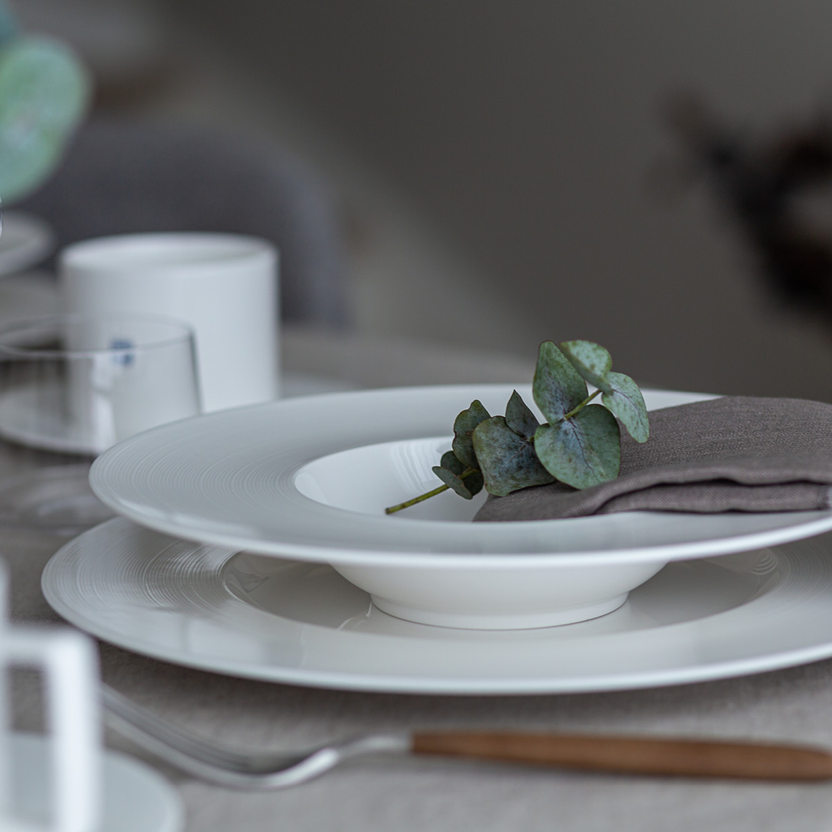 Royal Porcelain Blanche Lautanen 29,5 cm Valkoinen