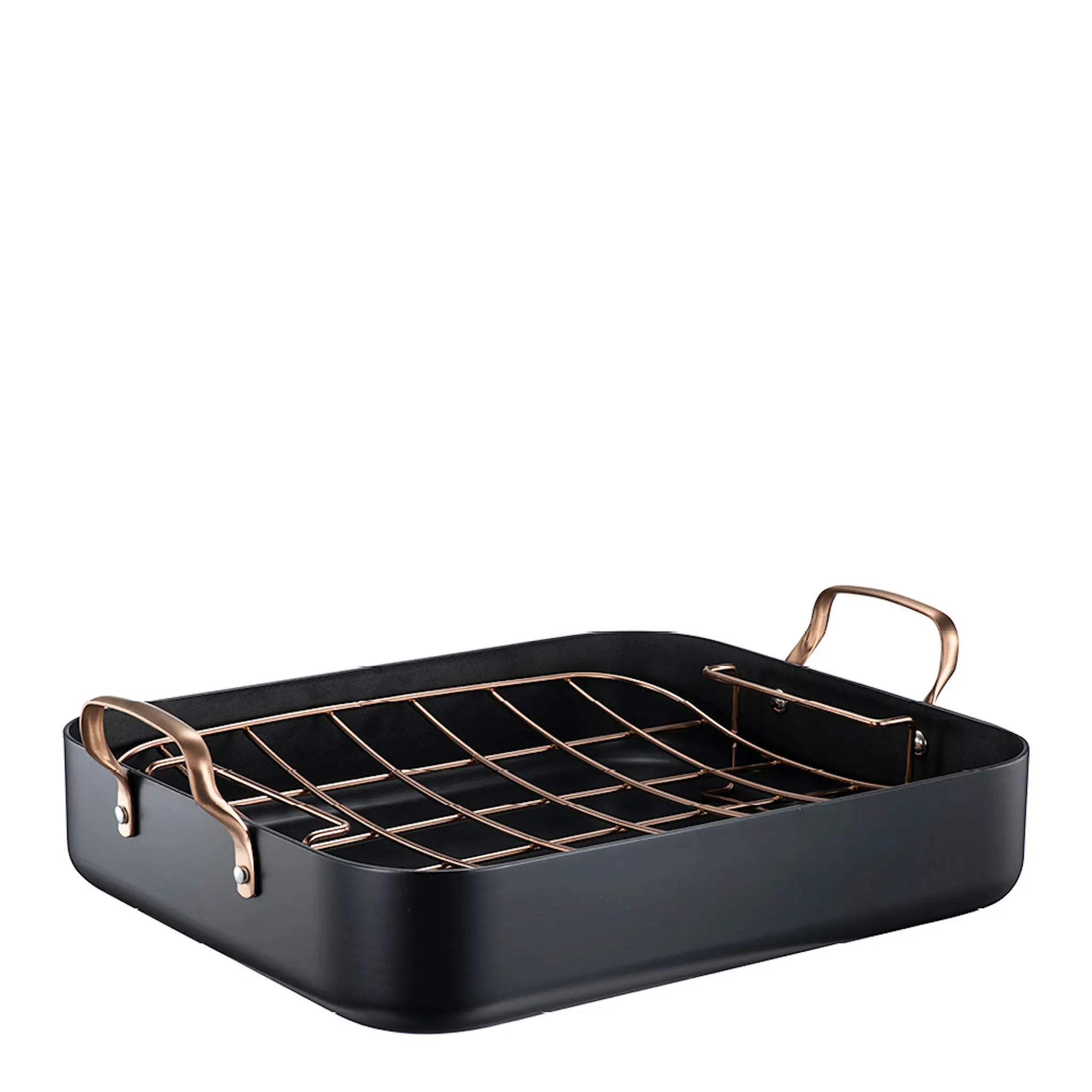 Modern House Black Copper revbensform med galler 8,5 L svart/koppar