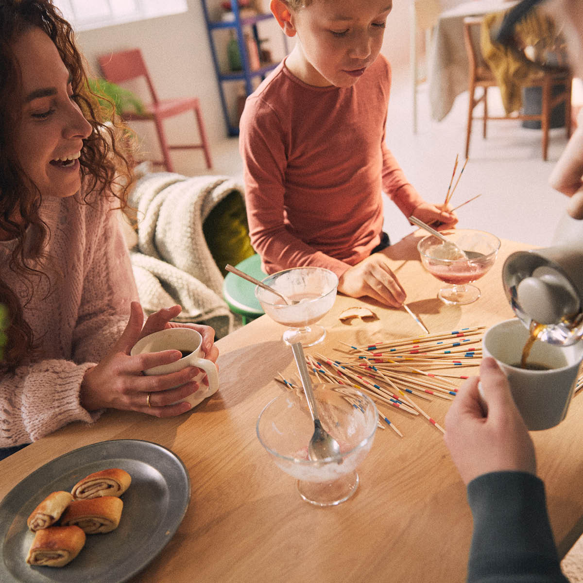 Rosendahl Stay Warm termoskanna rund 1,0 L sand