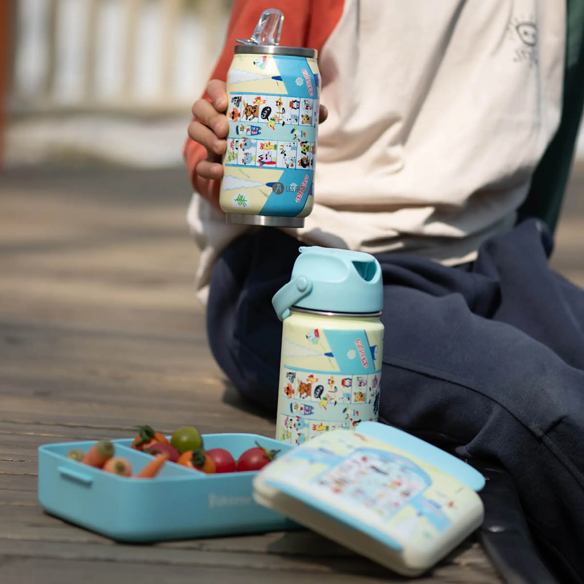 Modern House Bockarna Bruse Eväsrasia 0,9 L Keltainen/Sininen