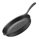 Original traktörpanna 25 cm gjutjärn