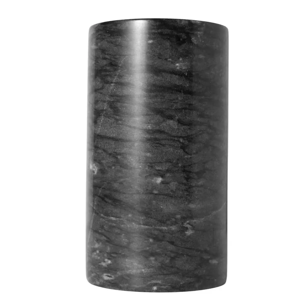 Marmor Säilytin 17 cm Musta