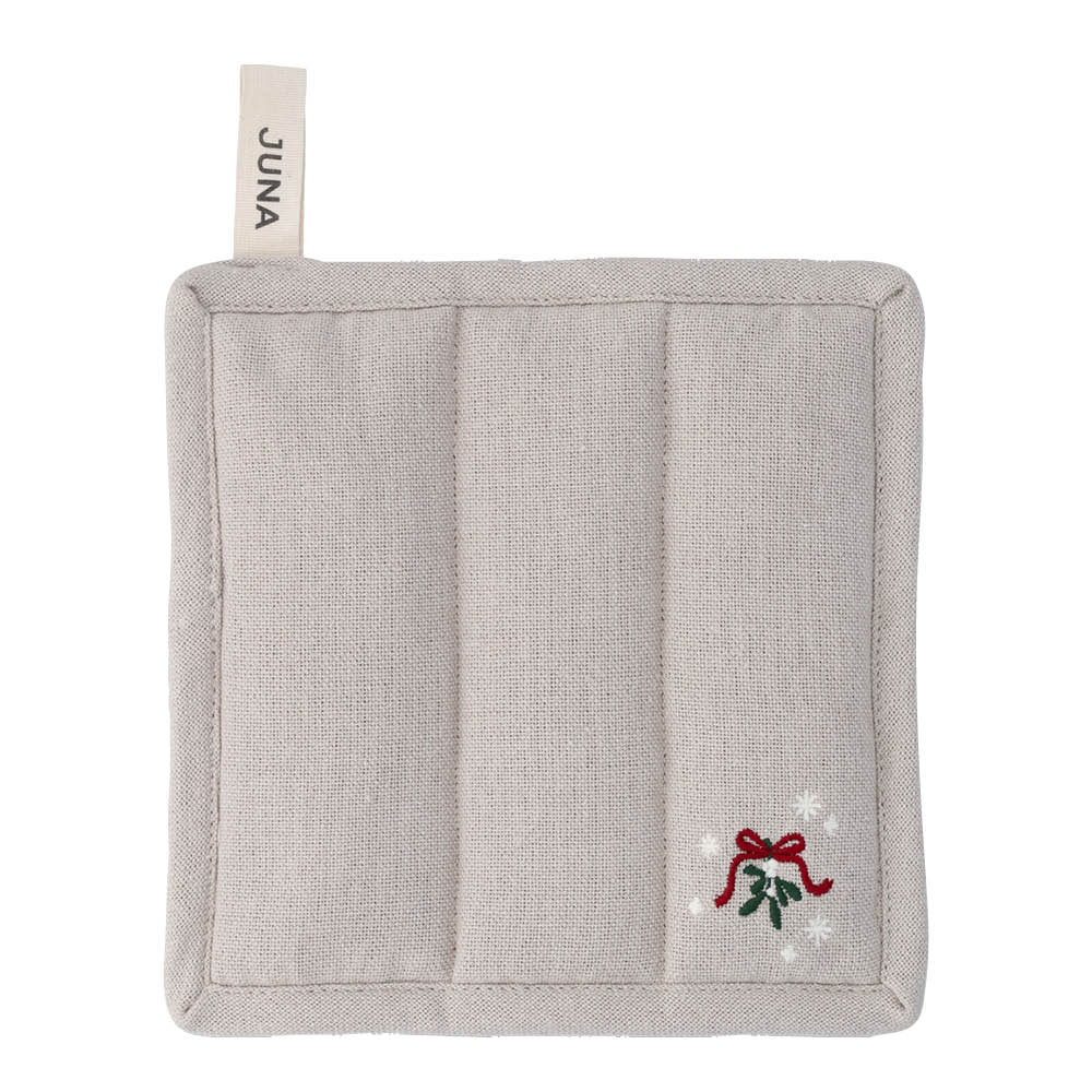 Juna Christmas Fable grytlapp 22x22 cm sand