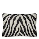 Zebra kuddfodral 40x60 cm svart/lys beige