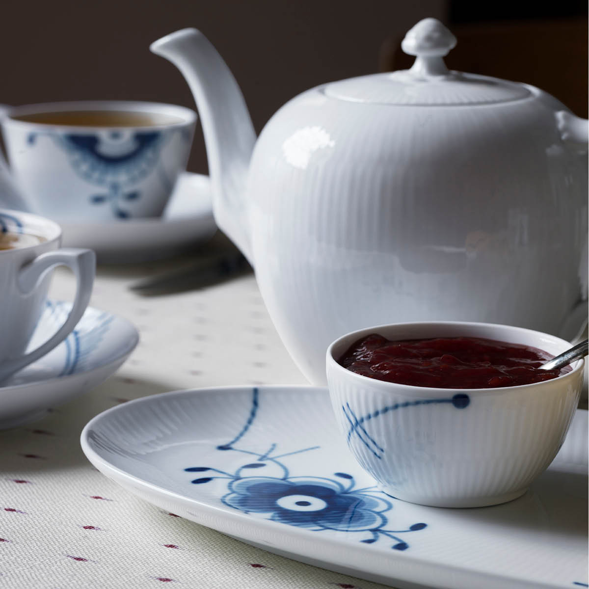 Royal Copenhagen Blue Fluted Mega Skål 15 cl