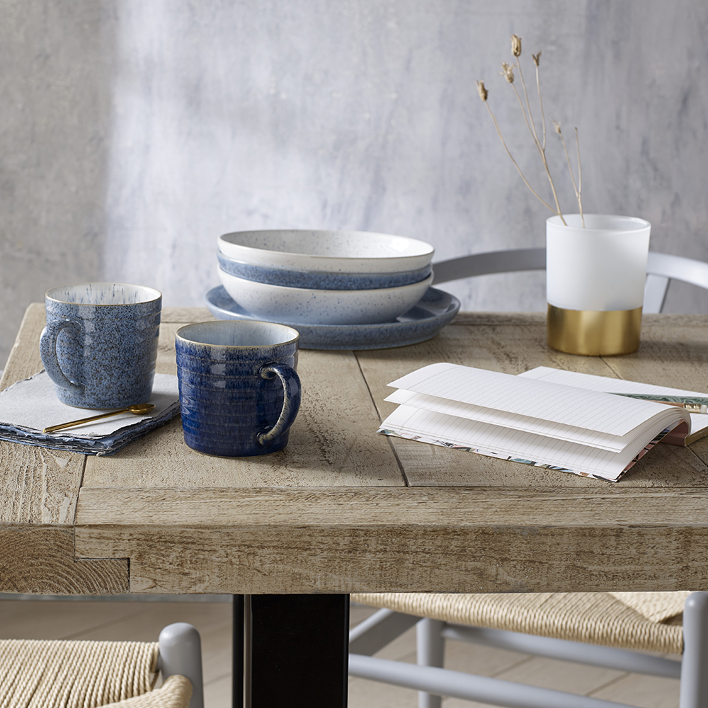 Denby Studio Blue Skål 22 cm Vit