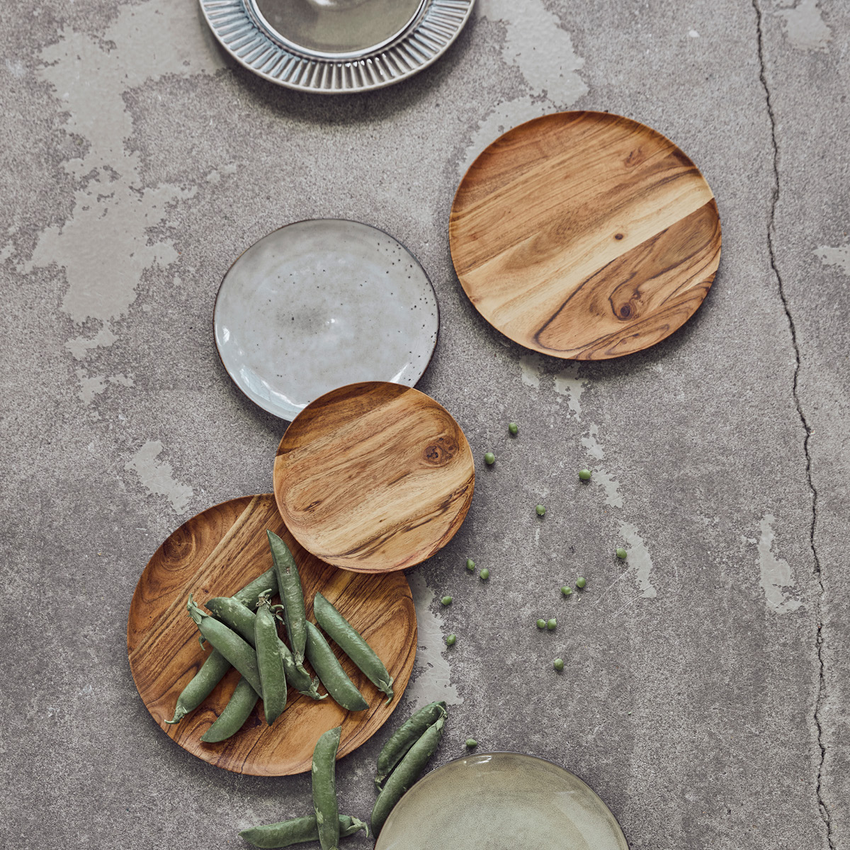 House Doctor Wood Tarjotin 25 cm Puu