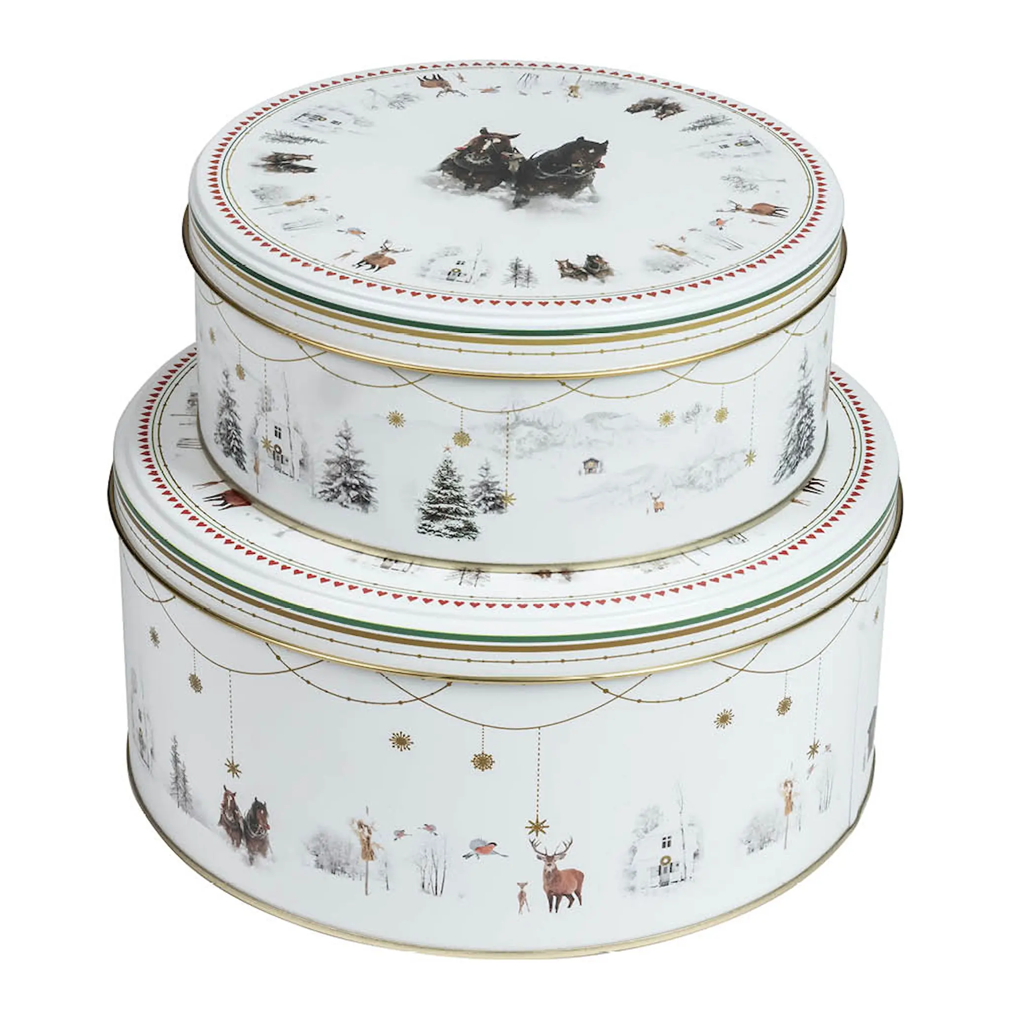Wik & Walsøe Julemorgen Story kakburk 2-pack multi