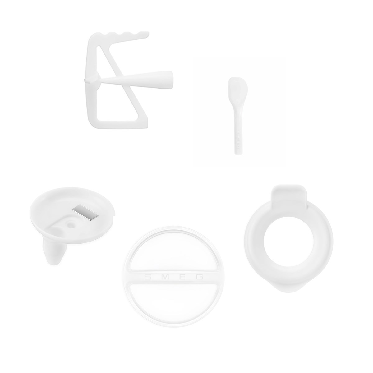 Smeg Iskremmaskin til kjøkkenmaskin SMIC01 hvit
