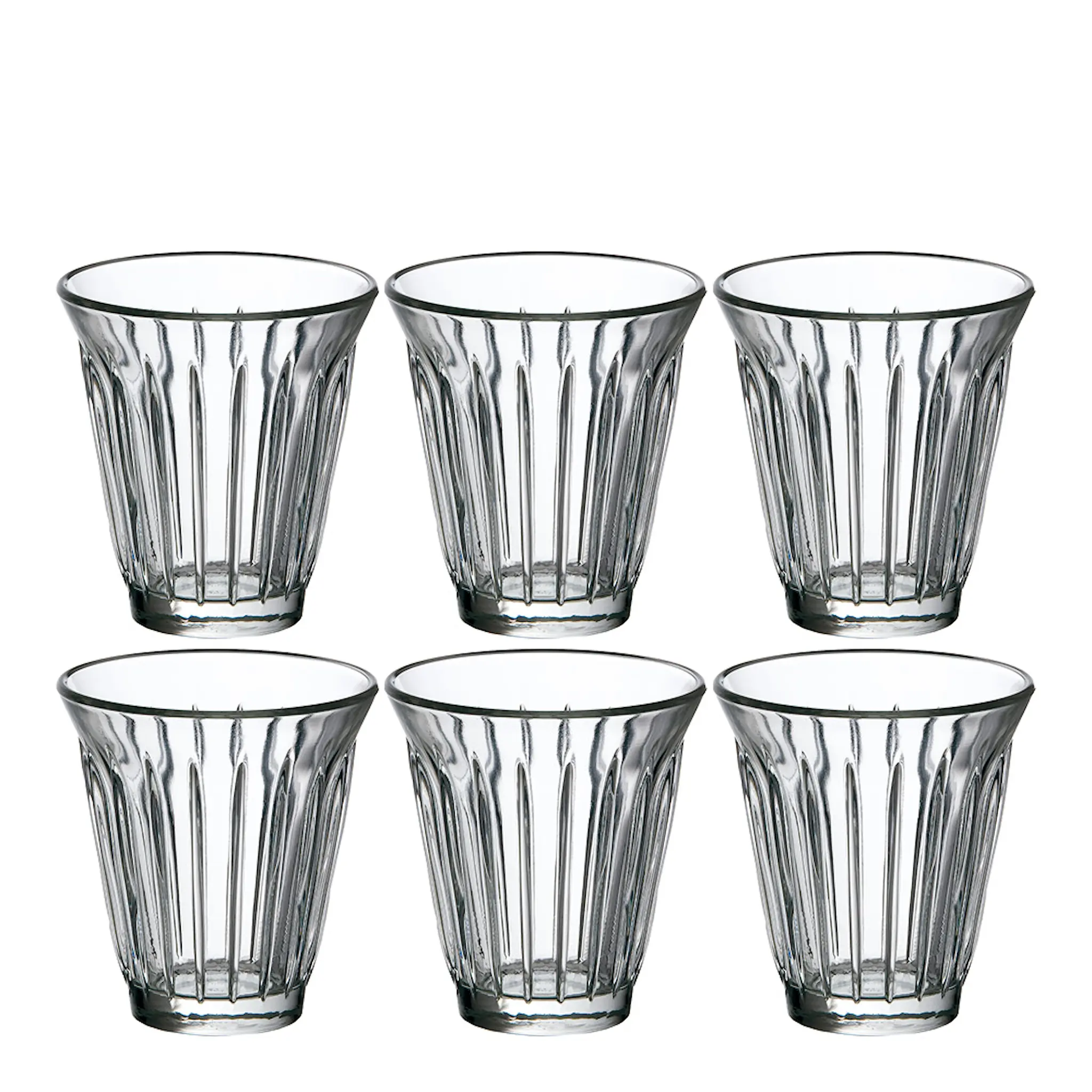 La Rochère Zinc Vattenglas 19 cl 6-pack