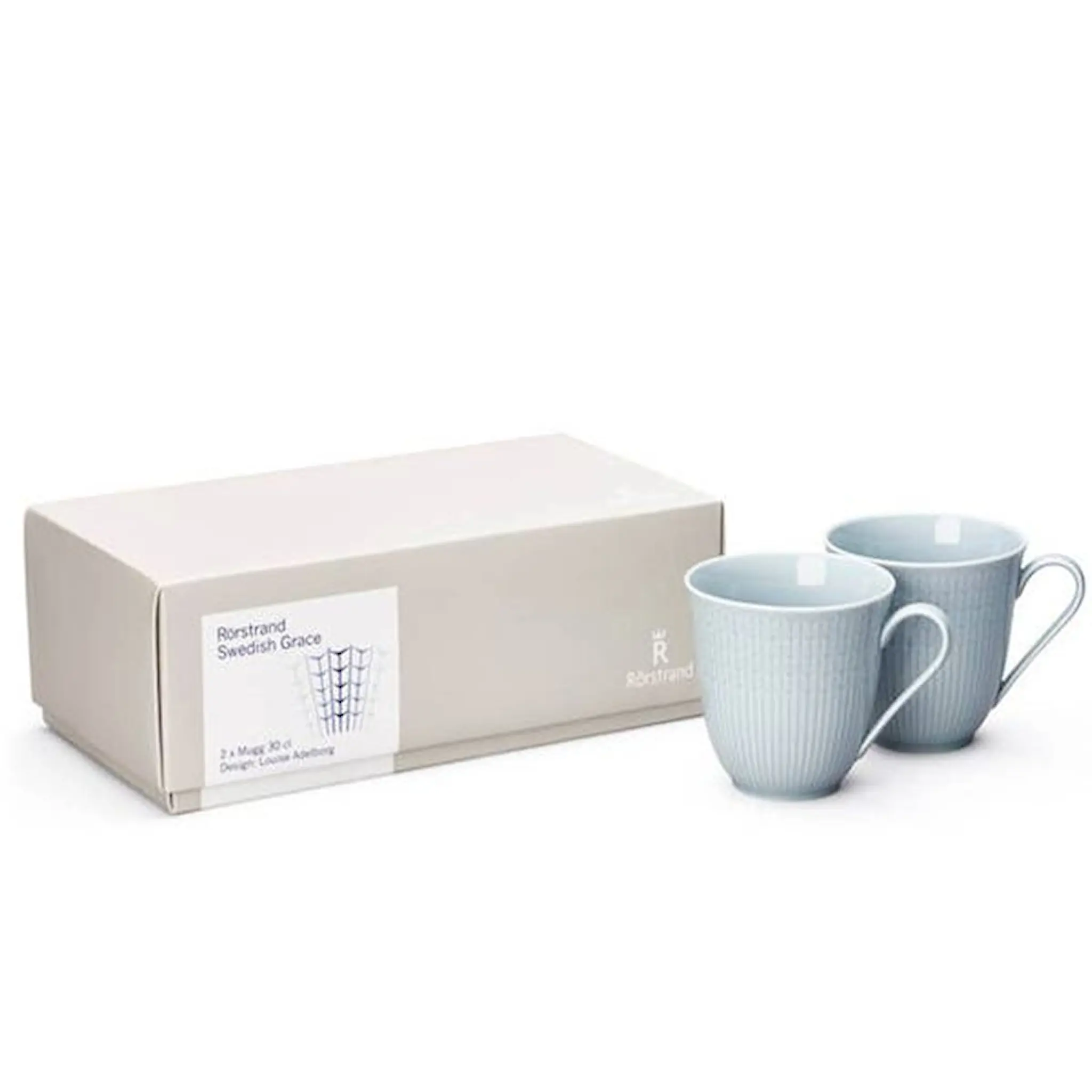 Rörstrand Swedish Grace Mugg 30 cl 2-pack Is
