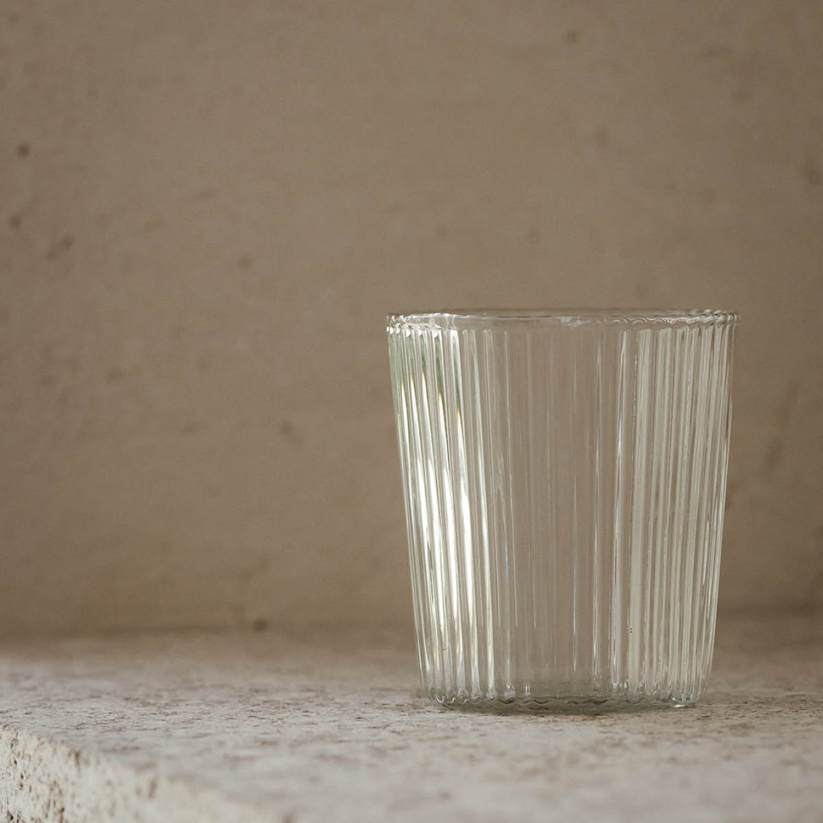 Paveau Ribbed Elegance Juomalasi White Haven 25 cl Kirkas