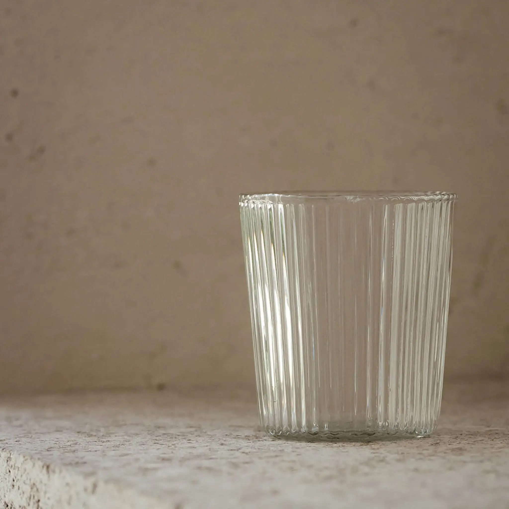 Paveau Ribbed Elegance glas White Haven 25 cl klar
