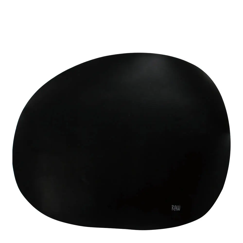RAW bordbrikke silikon 41x33,5 cm svart