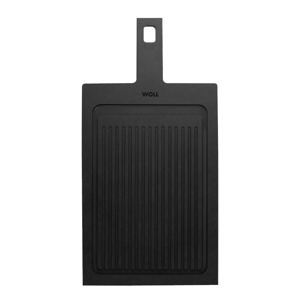 Woll - Cut and Serve Tarjotin / Leikkuulauta 37x25 cm Musta