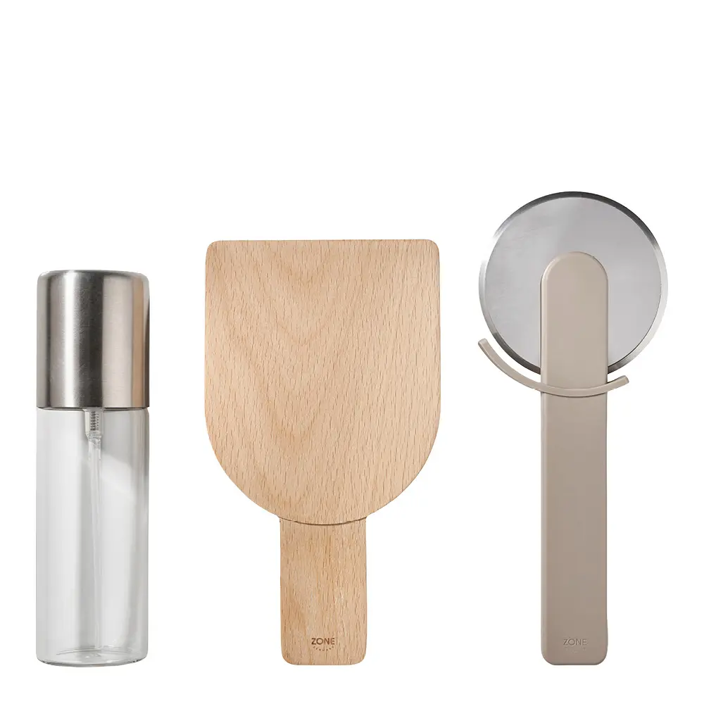 Singles Pizzasetti 3 osaa Soft Taupe