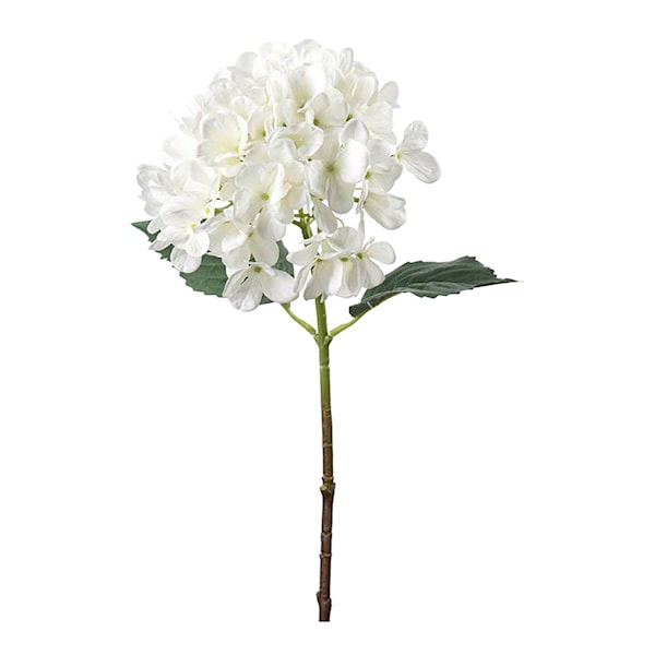 Hortensia konstgjord snittblomma 48 cm vit