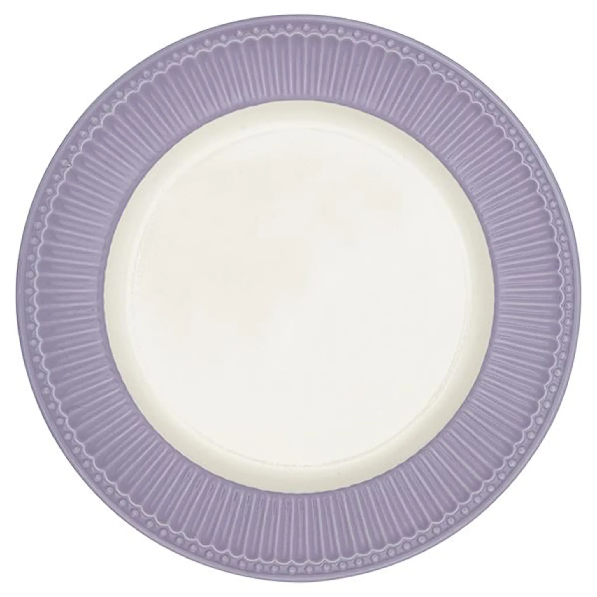 GreenGate Everyday Alice middagstallrik 26,5 cm lavender