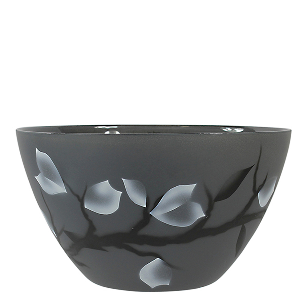 Nybro Crystal Nippon Kulho 21 cm Grå