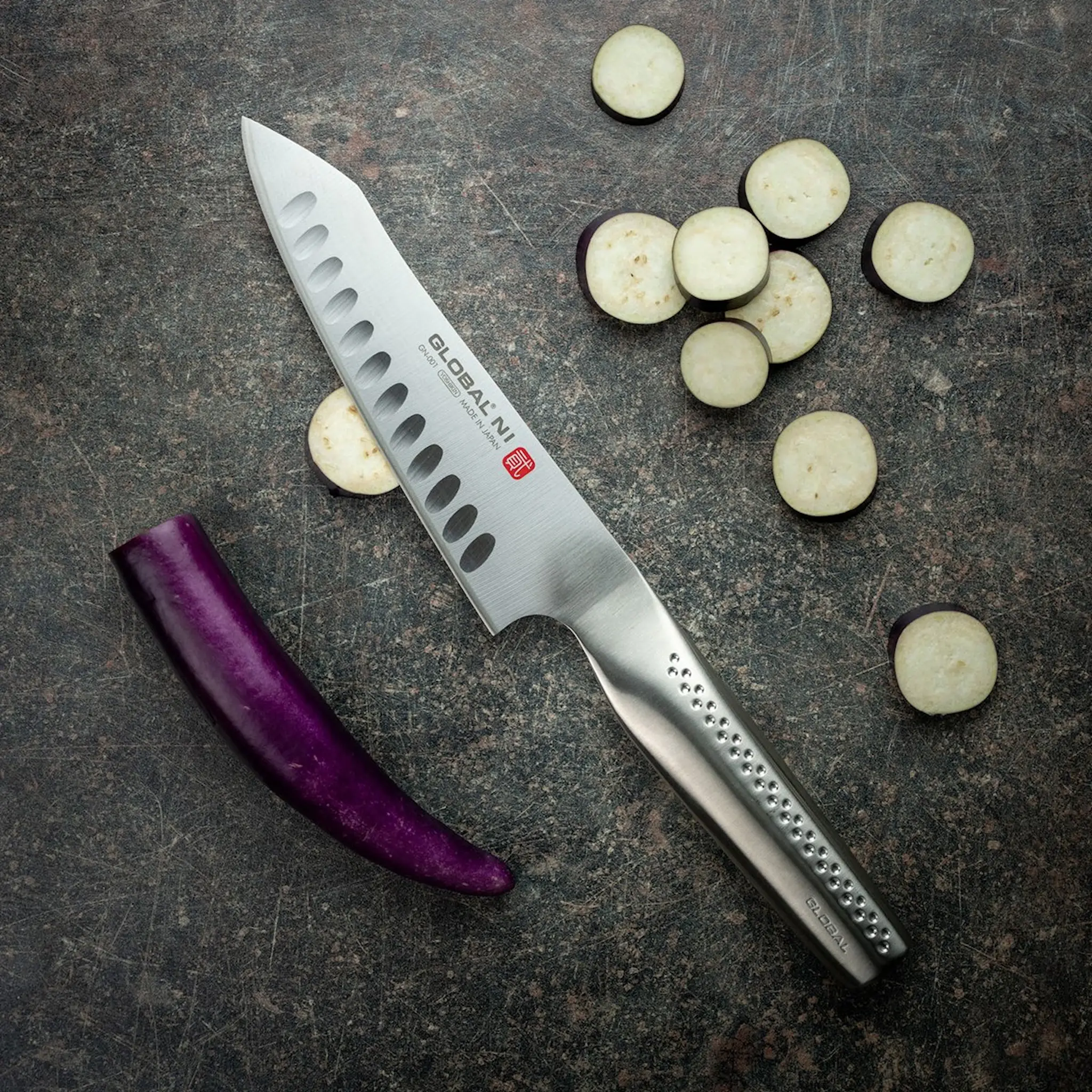 Global Global GN-001 Kokkiveitsi 16 cm ovaalihiottu