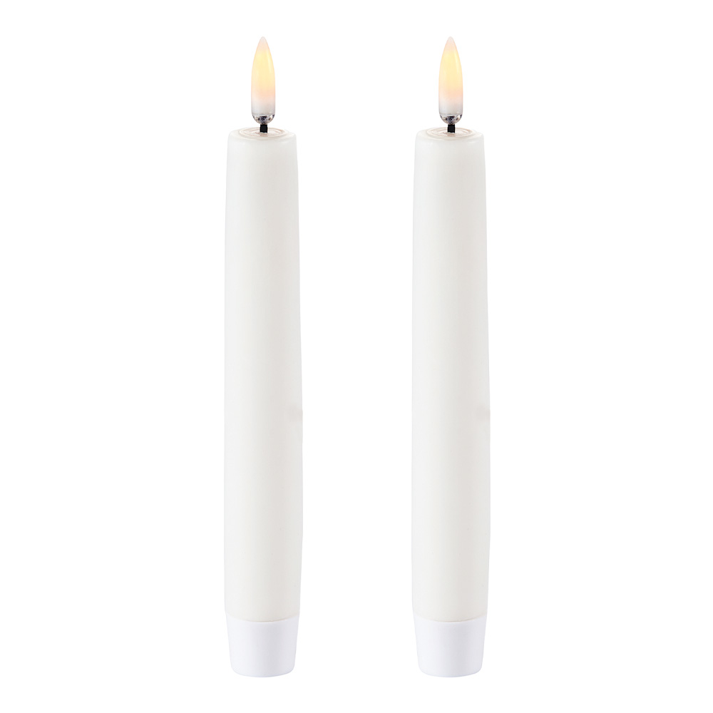 Uyuni Lighting - Uyuni LED Kruunukynttilä 2,3x15 cm 2 kpl Valkoinen