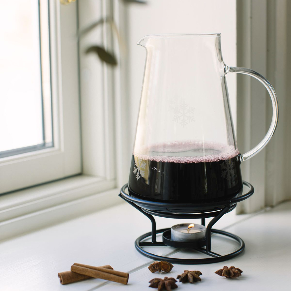 Dorre Gløggkaraffel snøstjerne glass