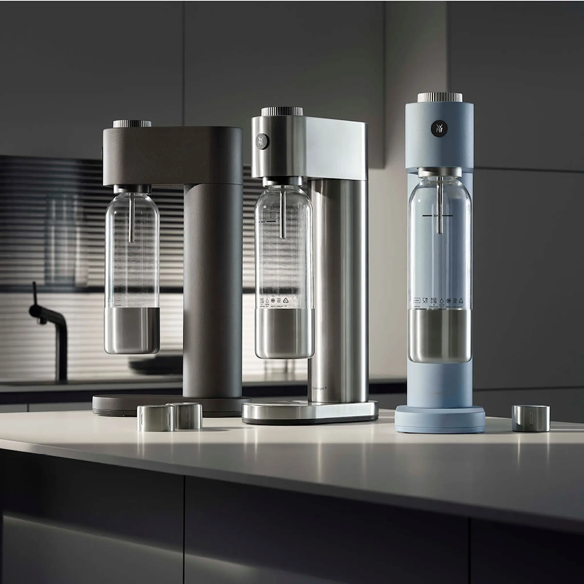 WMF Element One kullsyremaskin rustfritt stål