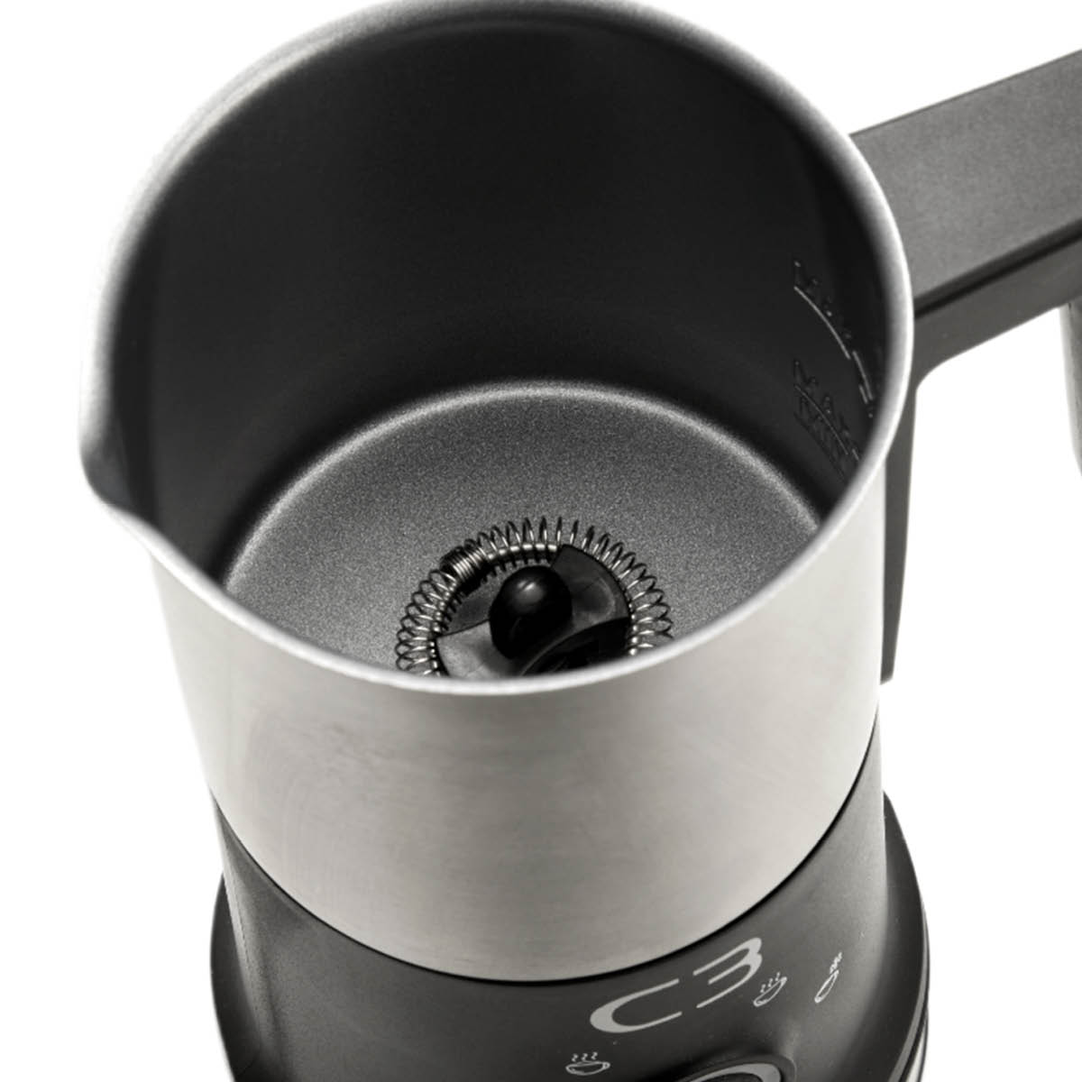 C3 Design Maidonvaahdotin MF700 240/115 ml Harjattu teräs