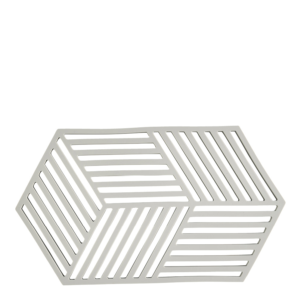 Zone Denmark - Hexagon Pannunalunen 24 cm Warm Grey