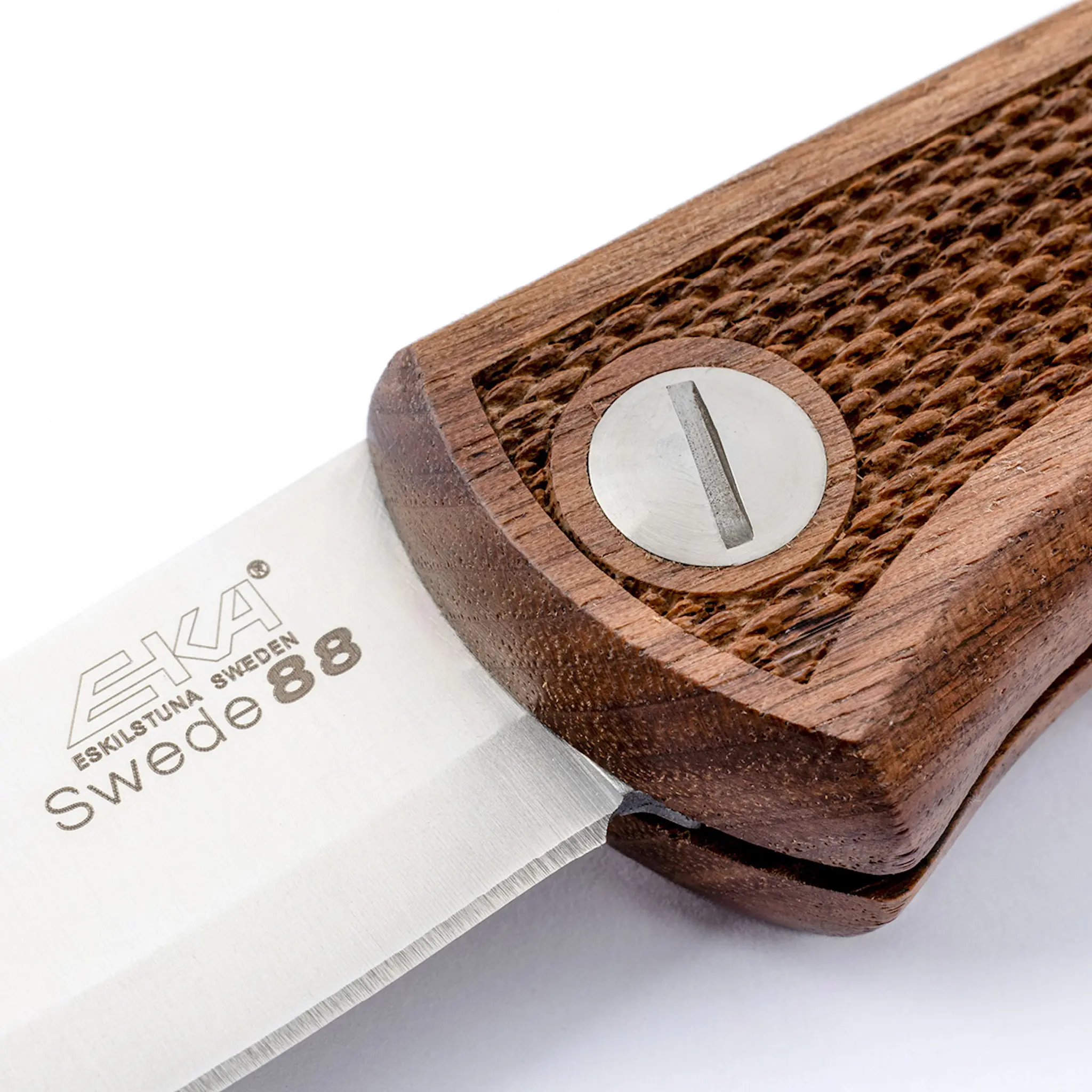 EKA Swede 88 fällkniv 7,5 cm valnöt