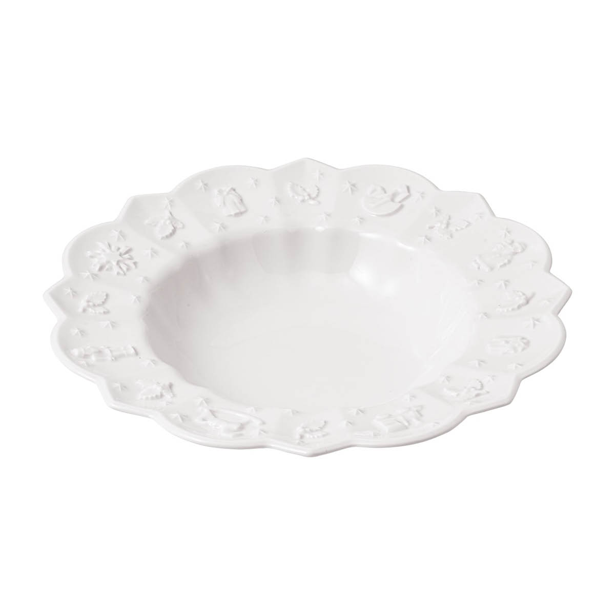 Villeroy & Boch Toy's Delight Royal Classic Syvä Lautanen 23 cm Valkoinen